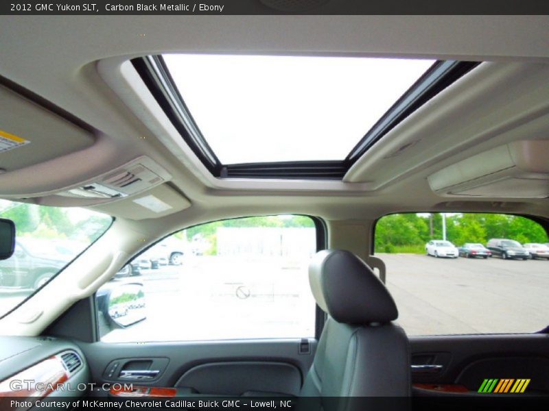 Carbon Black Metallic / Ebony 2012 GMC Yukon SLT
