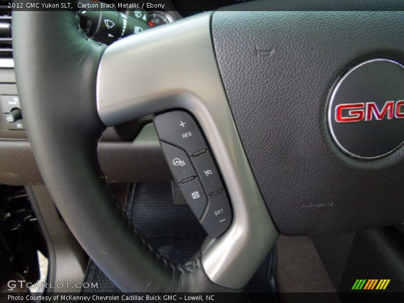 Carbon Black Metallic / Ebony 2012 GMC Yukon SLT