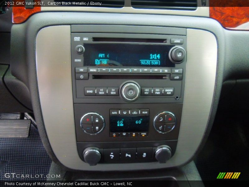 Carbon Black Metallic / Ebony 2012 GMC Yukon SLT