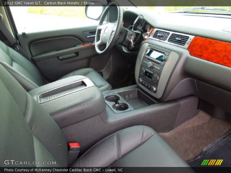 Carbon Black Metallic / Ebony 2012 GMC Yukon SLT