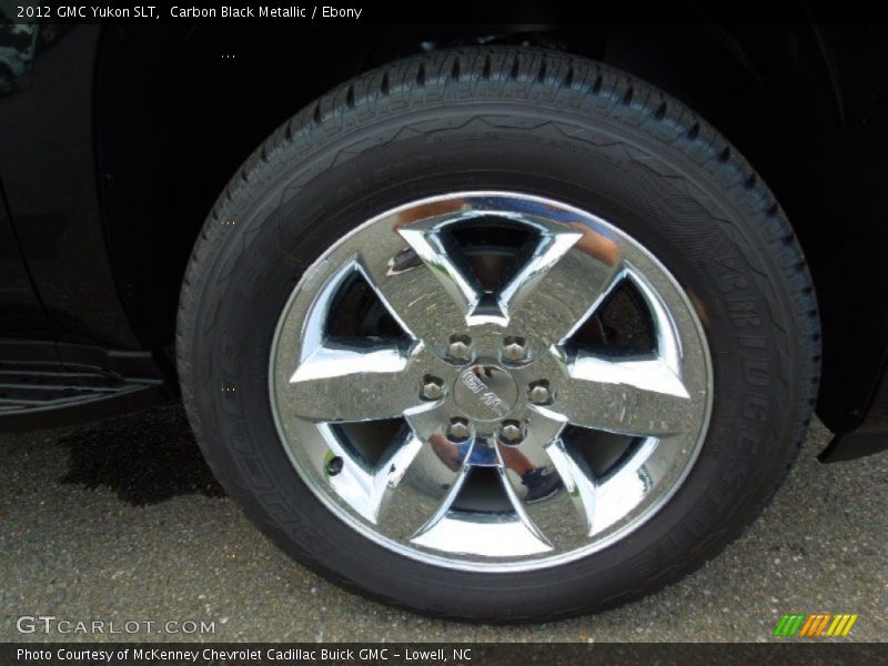 Carbon Black Metallic / Ebony 2012 GMC Yukon SLT