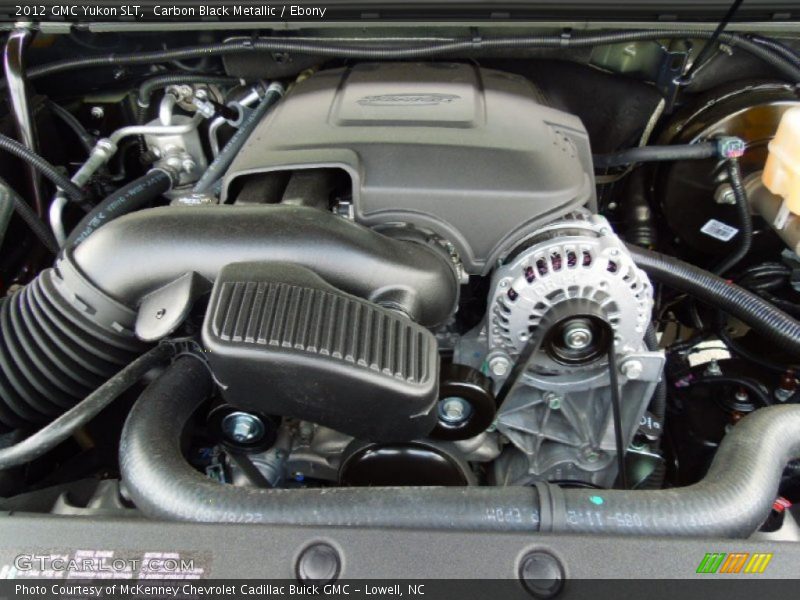 Carbon Black Metallic / Ebony 2012 GMC Yukon SLT