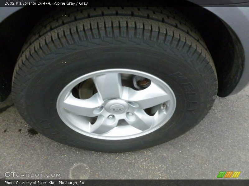 Alpine Gray / Gray 2009 Kia Sorento LX 4x4