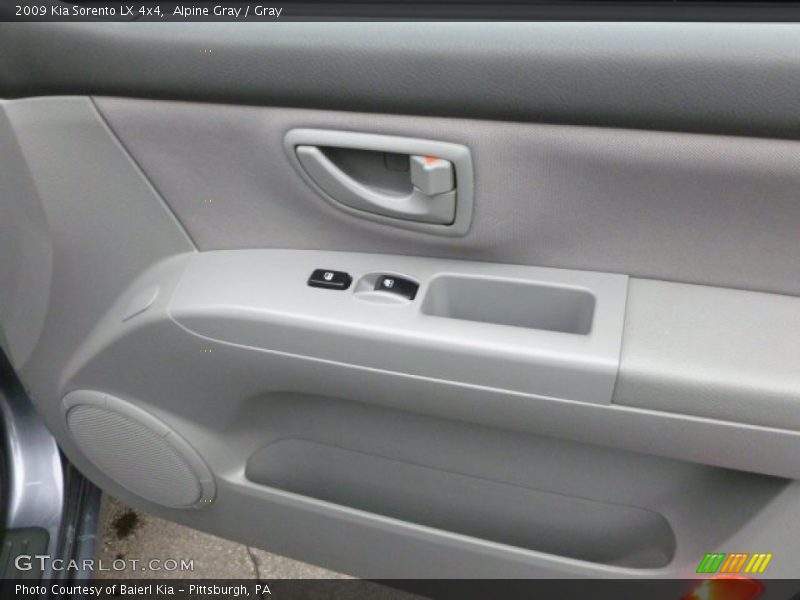 Alpine Gray / Gray 2009 Kia Sorento LX 4x4