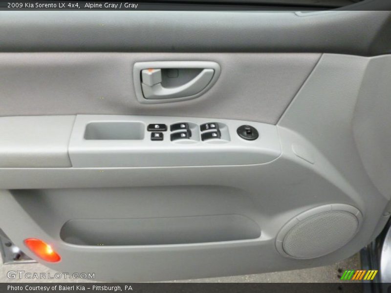 Alpine Gray / Gray 2009 Kia Sorento LX 4x4