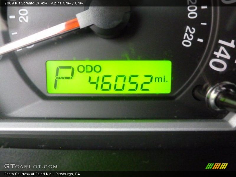 Alpine Gray / Gray 2009 Kia Sorento LX 4x4