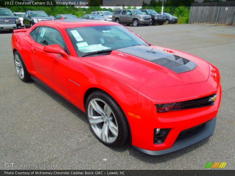 Victory Red / Black 2012 Chevrolet Camaro ZL1
