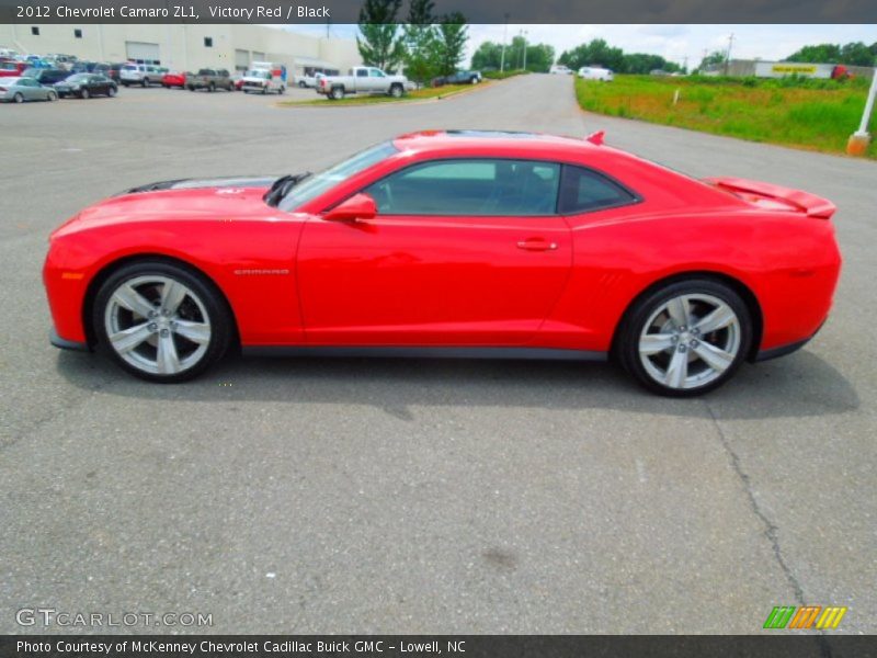 Victory Red / Black 2012 Chevrolet Camaro ZL1