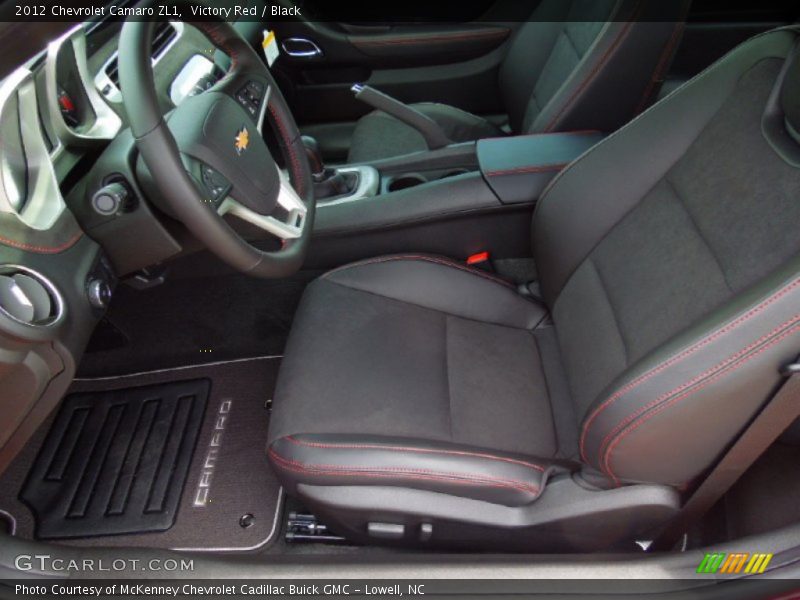  2012 Camaro ZL1 Black Interior