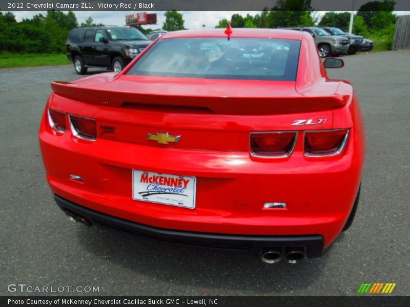 Victory Red / Black 2012 Chevrolet Camaro ZL1