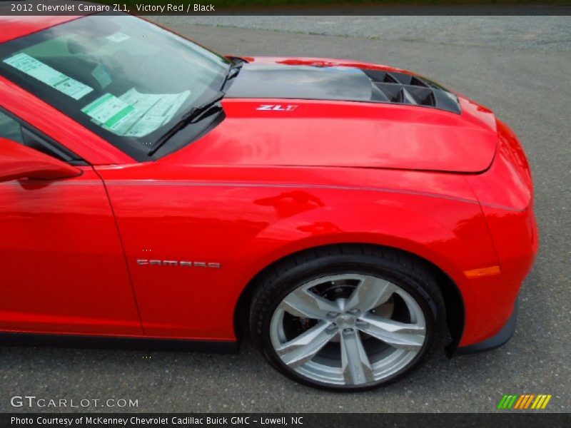 Victory Red / Black 2012 Chevrolet Camaro ZL1