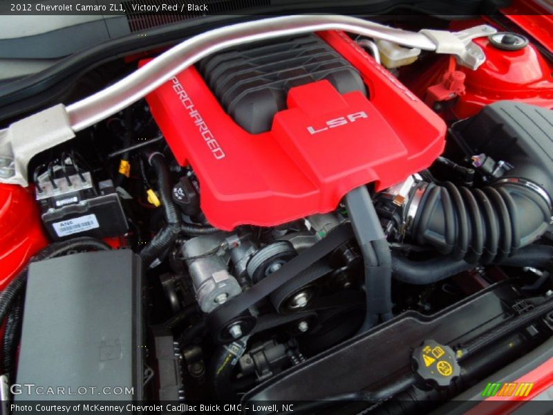  2012 Camaro ZL1 Engine - 6.2 Liter Eaton Supercharged OHV 16-Valve LSA V8