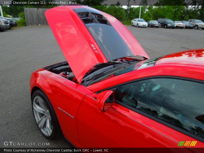 Victory Red / Black 2012 Chevrolet Camaro ZL1