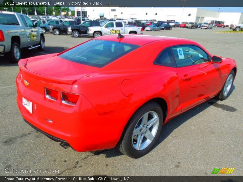 Victory Red / Black 2012 Chevrolet Camaro LT Coupe