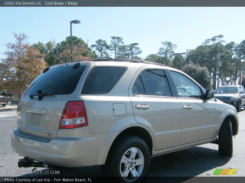 Gold Beige / Beige 2003 Kia Sorento LX