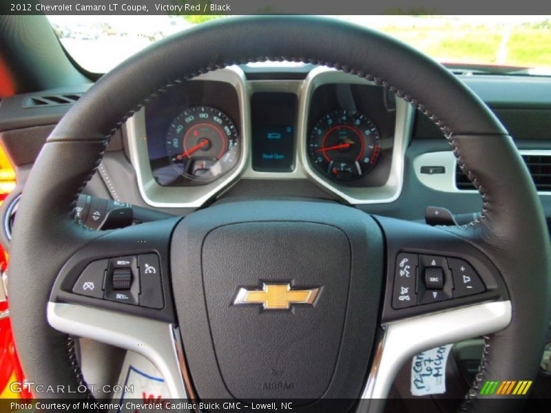 Victory Red / Black 2012 Chevrolet Camaro LT Coupe