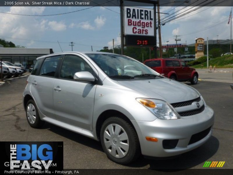 Silver Streak Mica / Dark Charcoal 2006 Scion xA