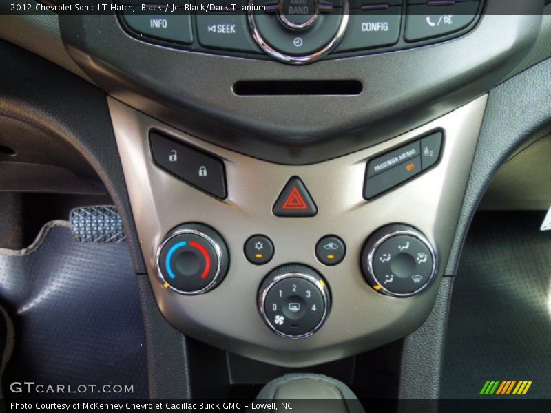 Controls of 2012 Sonic LT Hatch