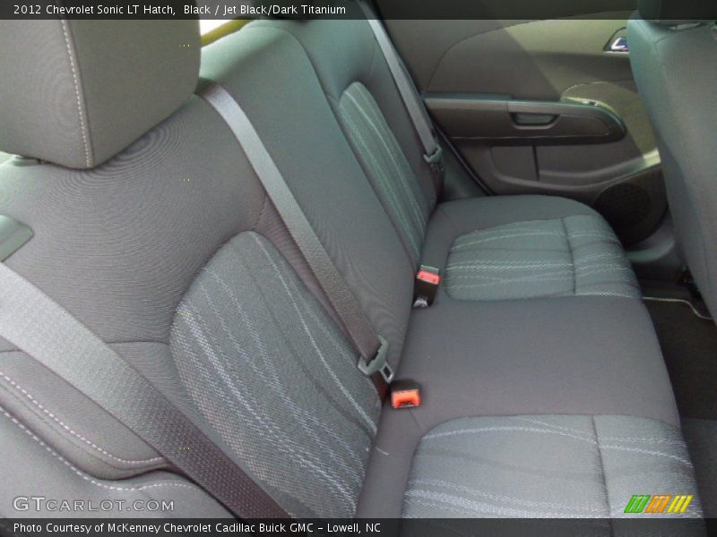 Black / Jet Black/Dark Titanium 2012 Chevrolet Sonic LT Hatch