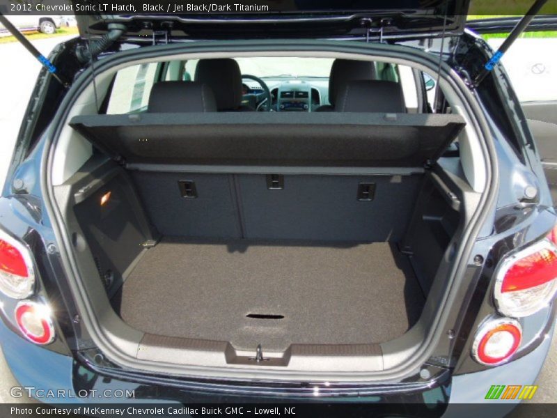 Black / Jet Black/Dark Titanium 2012 Chevrolet Sonic LT Hatch