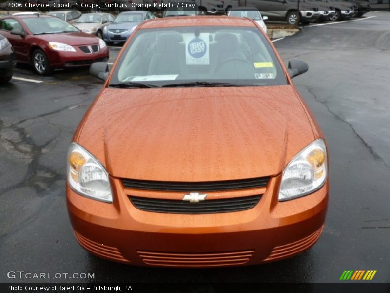 Sunburst Orange Metallic / Gray 2006 Chevrolet Cobalt LS Coupe
