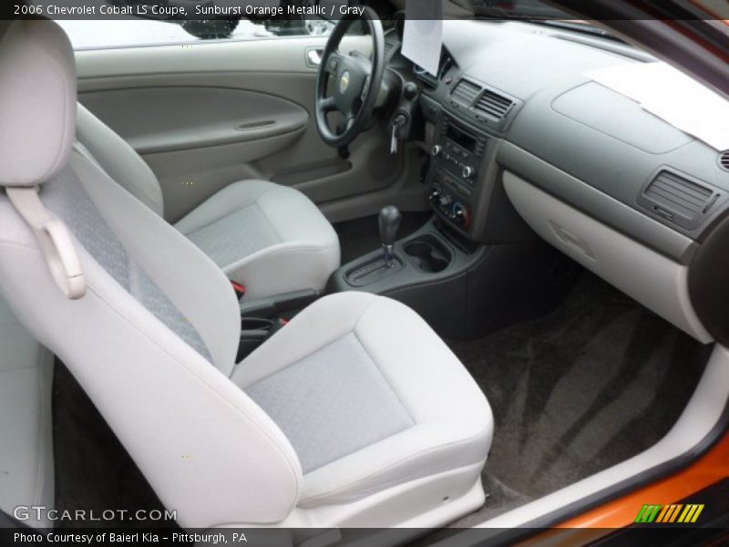 Sunburst Orange Metallic / Gray 2006 Chevrolet Cobalt LS Coupe