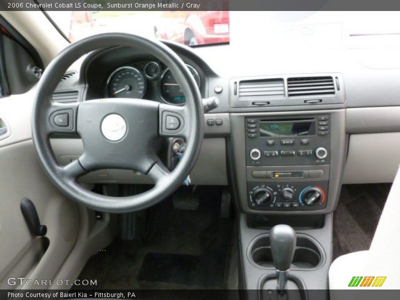 Sunburst Orange Metallic / Gray 2006 Chevrolet Cobalt LS Coupe