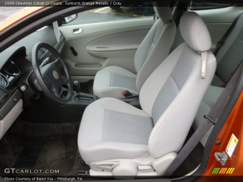 Sunburst Orange Metallic / Gray 2006 Chevrolet Cobalt LS Coupe