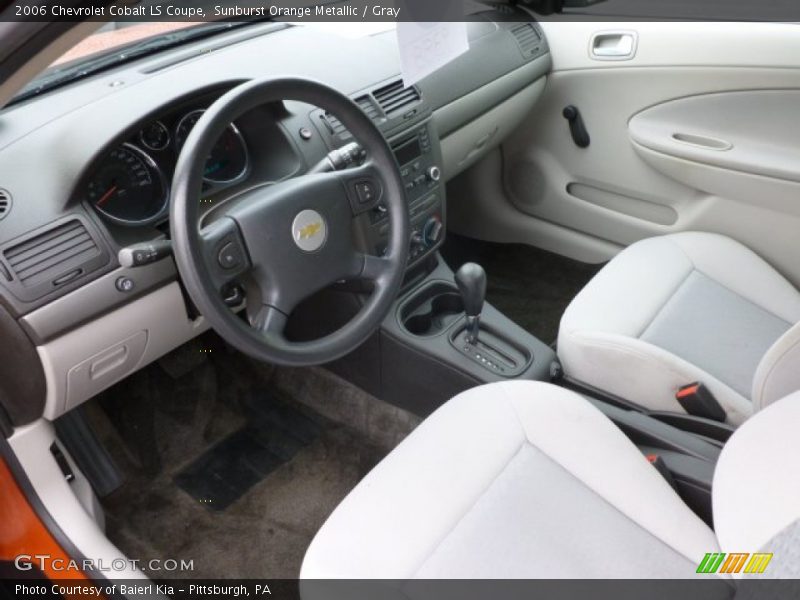 Sunburst Orange Metallic / Gray 2006 Chevrolet Cobalt LS Coupe