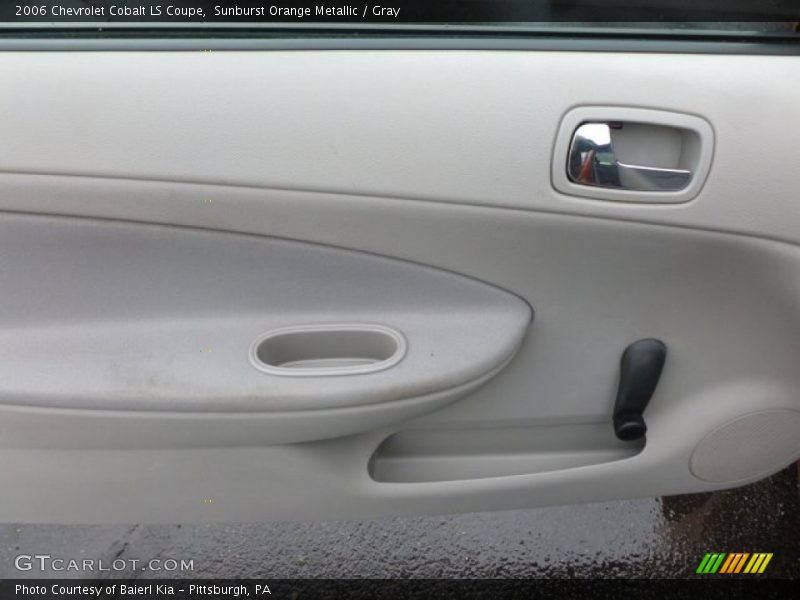 Sunburst Orange Metallic / Gray 2006 Chevrolet Cobalt LS Coupe