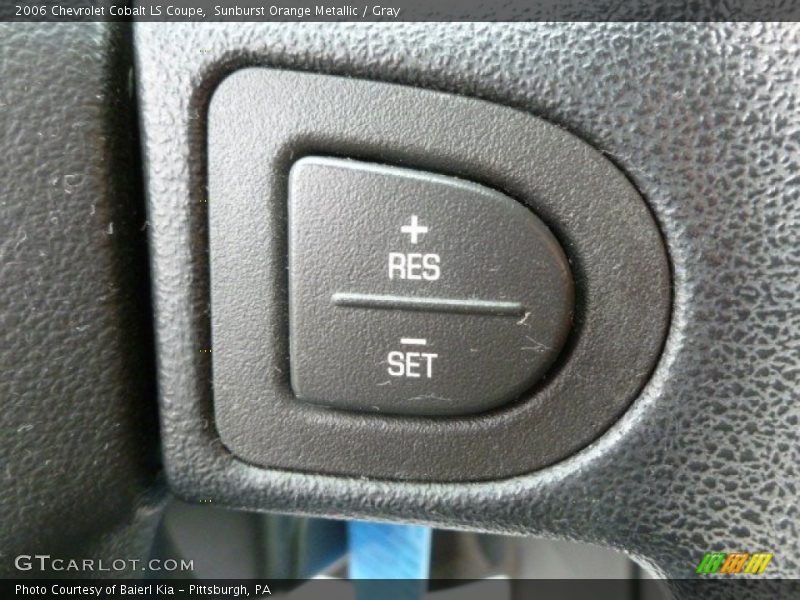 Sunburst Orange Metallic / Gray 2006 Chevrolet Cobalt LS Coupe