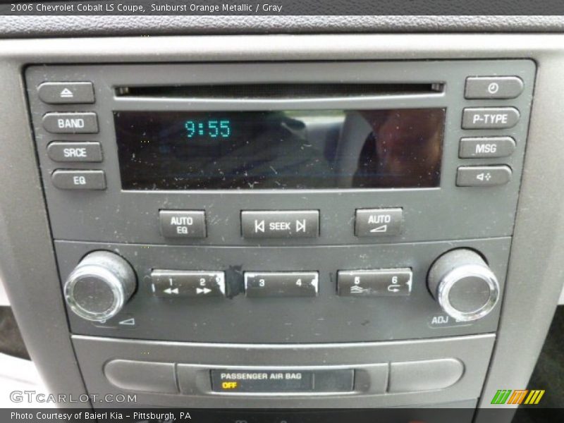 Sunburst Orange Metallic / Gray 2006 Chevrolet Cobalt LS Coupe