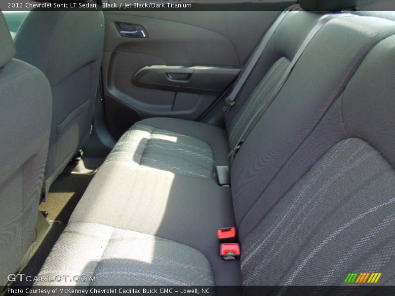 Black / Jet Black/Dark Titanium 2012 Chevrolet Sonic LT Sedan