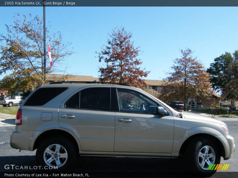 Gold Beige / Beige 2003 Kia Sorento LX