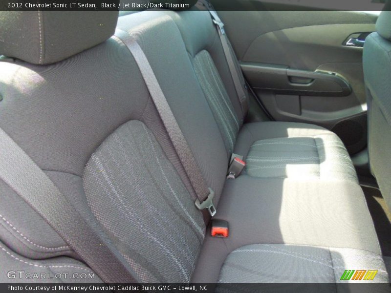 Black / Jet Black/Dark Titanium 2012 Chevrolet Sonic LT Sedan