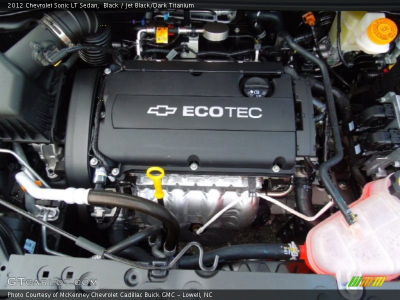 Black / Jet Black/Dark Titanium 2012 Chevrolet Sonic LT Sedan