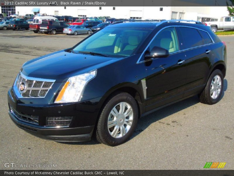 Black Raven / Shale/Ebony 2012 Cadillac SRX Luxury AWD