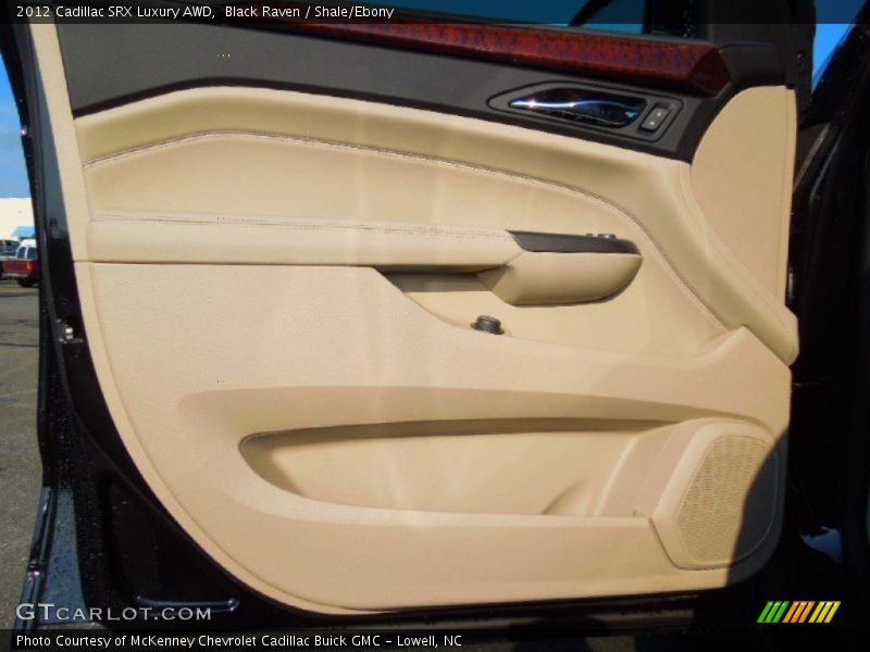 Black Raven / Shale/Ebony 2012 Cadillac SRX Luxury AWD