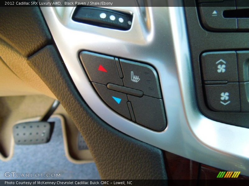 Black Raven / Shale/Ebony 2012 Cadillac SRX Luxury AWD