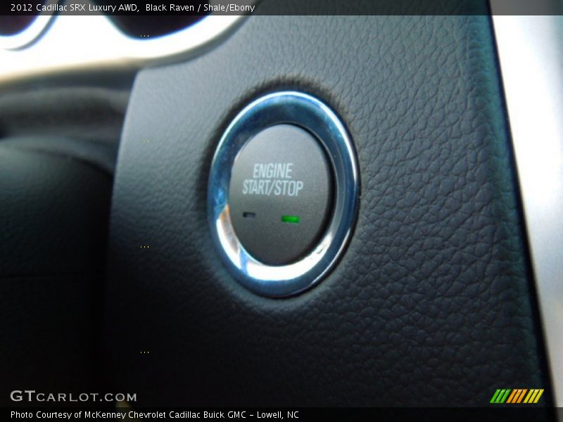 Black Raven / Shale/Ebony 2012 Cadillac SRX Luxury AWD
