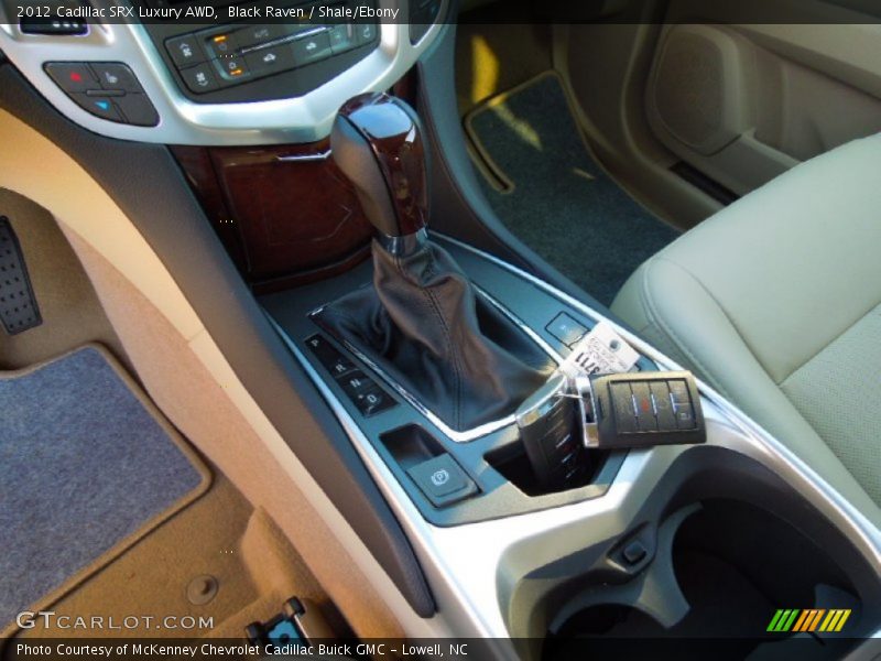 Black Raven / Shale/Ebony 2012 Cadillac SRX Luxury AWD