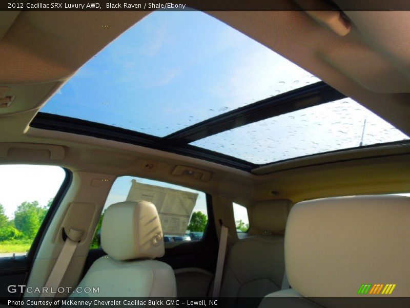 Black Raven / Shale/Ebony 2012 Cadillac SRX Luxury AWD