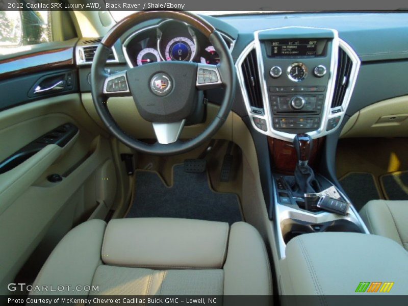 Black Raven / Shale/Ebony 2012 Cadillac SRX Luxury AWD