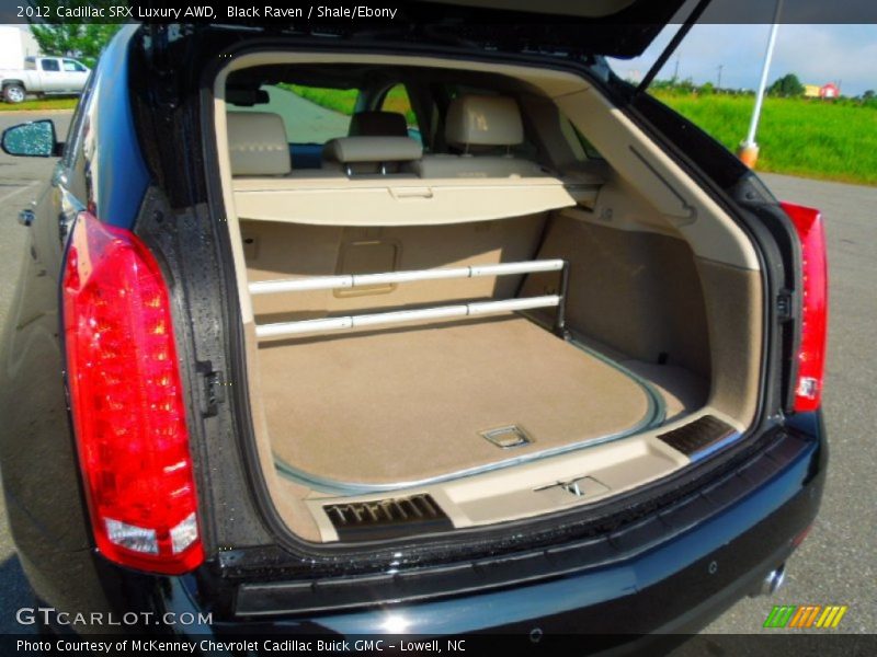 Black Raven / Shale/Ebony 2012 Cadillac SRX Luxury AWD