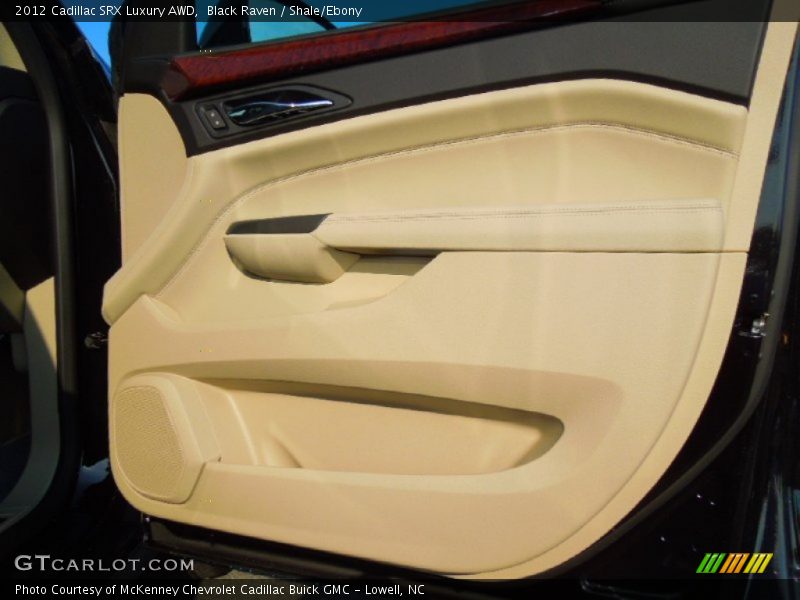 Black Raven / Shale/Ebony 2012 Cadillac SRX Luxury AWD