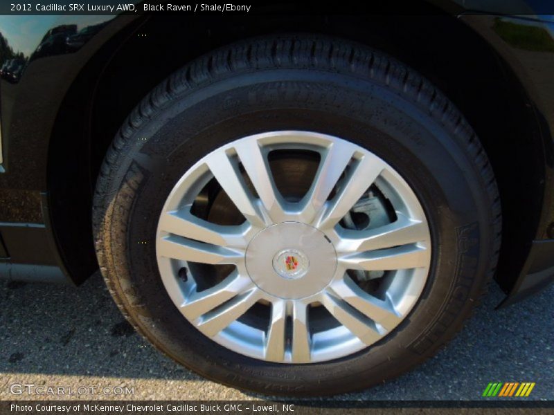 Black Raven / Shale/Ebony 2012 Cadillac SRX Luxury AWD