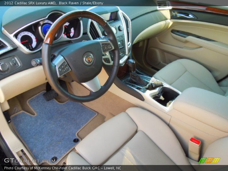 Black Raven / Shale/Ebony 2012 Cadillac SRX Luxury AWD