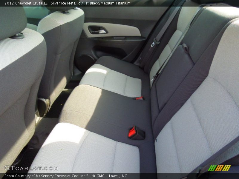 Silver Ice Metallic / Jet Black/Medium Titanium 2012 Chevrolet Cruze LS