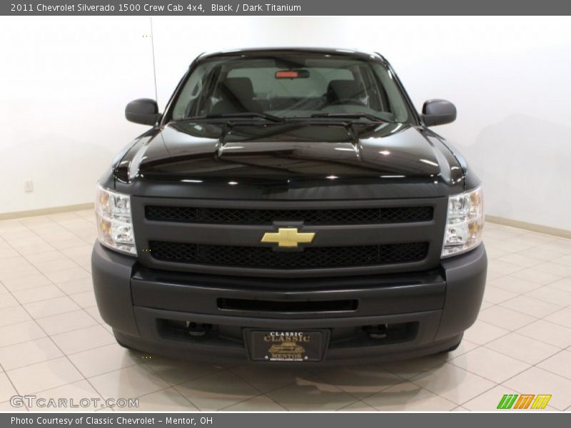 Black / Dark Titanium 2011 Chevrolet Silverado 1500 Crew Cab 4x4