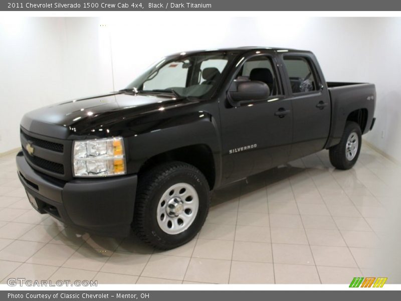 Black / Dark Titanium 2011 Chevrolet Silverado 1500 Crew Cab 4x4